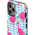 Bouffants and Broken Hearts Party Flamingos iPhone 12 Pro Impact Case