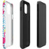 Bouffants and Broken Hearts Party Flamingos iPhone 12 Pro Max Impact Case