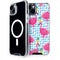 Bouffants and Broken Hearts Party Flamingos iPhone 15 Plus MagSafe Case