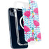 Bouffants and Broken Hearts Party Flamingos iPhone 15 Plus MagSafe Case