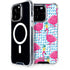 Bouffants and Broken Hearts Party Flamingos iPhone 14 Pro MagSafe Case