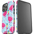 Bouffants and Broken Hearts Party Flamingos iPhone 14 Pro Max Impact Case