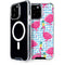 Bouffants and Broken Hearts Party Flamingos iPhone 14 Pro Max MagSafe Case