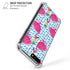 Bouffants and Broken Hearts Party Flamingos iPhone 7/8 Plus Clear Case