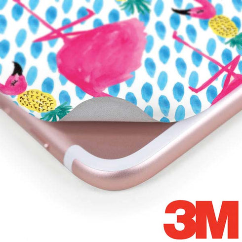 Bouffants and Broken Hearts Party Flamingos iPhone 8 Plus Skin