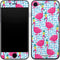 Bouffants and Broken Hearts Party Flamingos iPhone 8 Skin