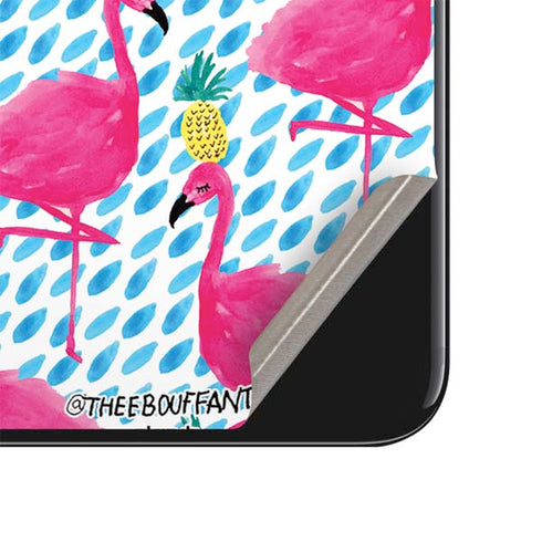 Bouffants and Broken Hearts Party Flamingos iPhone SE (2nd & 3rd Gen) Skin