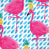 Bouffants and Broken Hearts Party Flamingos iPhone XR Skin