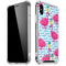 Bouffants and Broken Hearts Party Flamingos iPhone XS Max Clear Case
