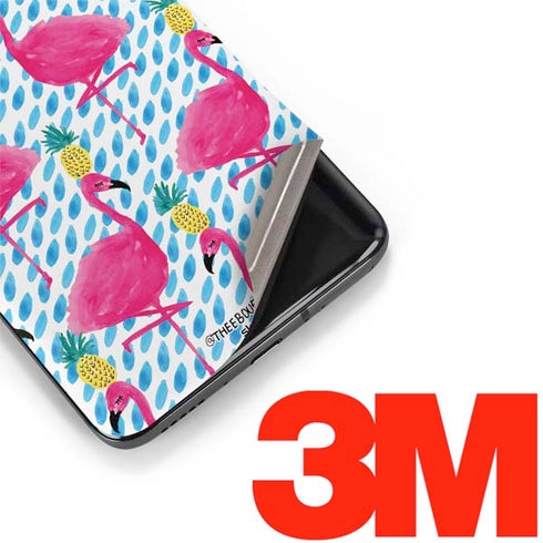 Bouffants and Broken Hearts Party Flamingos OnePlus 7 Pro Skin