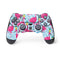 Bouffants and Broken Hearts Party Flamingos PS4 Controller Skin