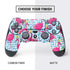 Bouffants and Broken Hearts Party Flamingos PS4 Controller Skin
