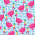 Bouffants and Broken Hearts Party Flamingos PS4 Pro/Slim Controller Skin