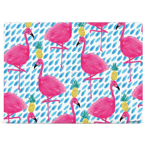 Bouffants and Broken Hearts Party Flamingos Surface Laptop 2 Skin