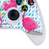 Bouffants and Broken Hearts Party Flamingos Xbox Series S Controller Skin