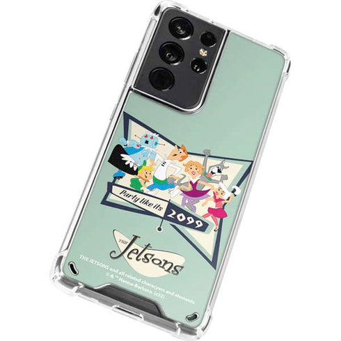 The Jetsons Party Like Its 2099 Galaxy S21 Ultra 5G Clear Case