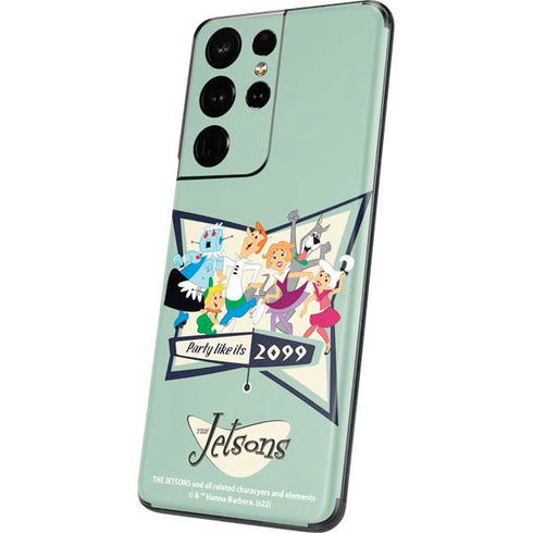 The Jetsons Party Like Its 2099 Galaxy S21 Ultra 5G Skin