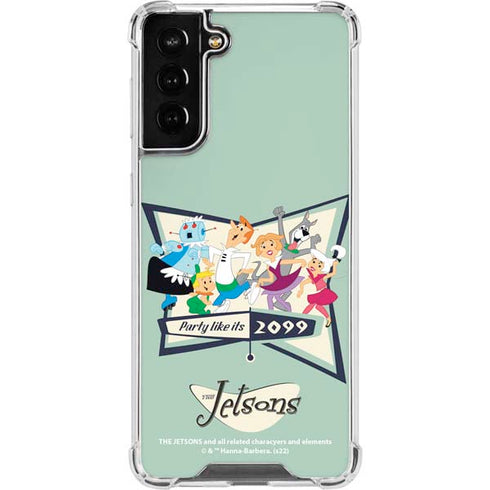 The Jetsons Party Like Its 2099 Galaxy S22 Plus Clear Case