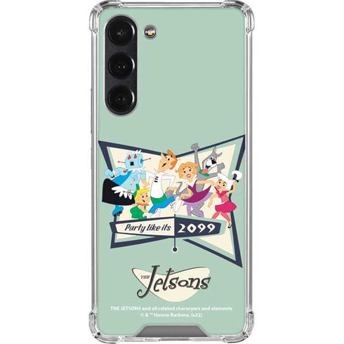 The Jetsons Party Like Its 2099 Galaxy S23 Plus Clear Case