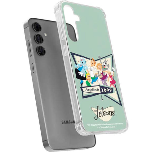 The Jetsons Party Like Its 2099 Galaxy S24 Plus Clear Case