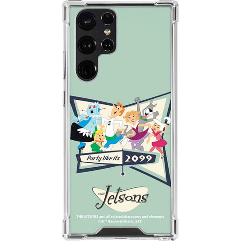 The Jetsons Party Like Its 2099 Galaxy S24 Ultra Clear Case