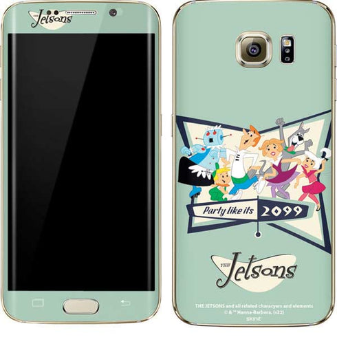 The Jetsons Party Like Its 2099 Galaxy S7 Edge Skin