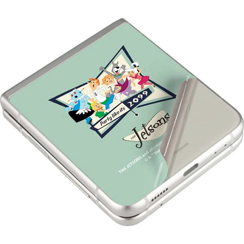 The Jetsons Party Like Its 2099 Galaxy Z Flip3 5G Skin
