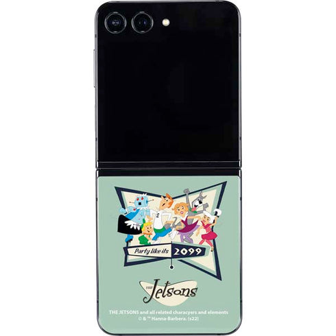 The Jetsons Party Like Its 2099 Galaxy Z Flip5 5G Skin