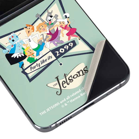 The Jetsons Party Like Its 2099 Galaxy Z Flip5 5G Skin