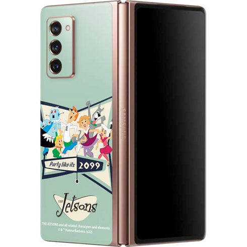 The Jetsons Party Like Its 2099 Galaxy Z Fold2 5G Skin