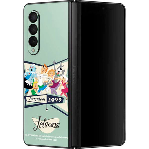 The Jetsons Party Like Its 2099 Galaxy Z Fold3 5G Skin