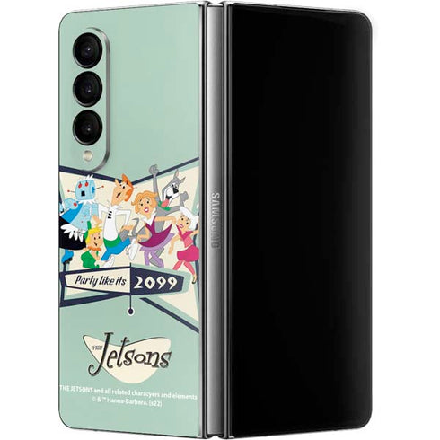 The Jetsons Party Like Its 2099 Galaxy Z Fold4 5G Skin