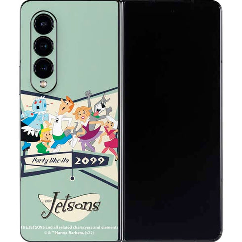 The Jetsons Party Like Its 2099 Galaxy Z Fold4 5G Skin