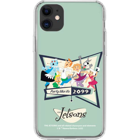 The Jetsons Party Like Its 2099 iPhone 11 Clear Case