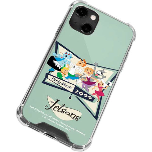 The Jetsons Party Like Its 2099 iPhone 14 Clear Case