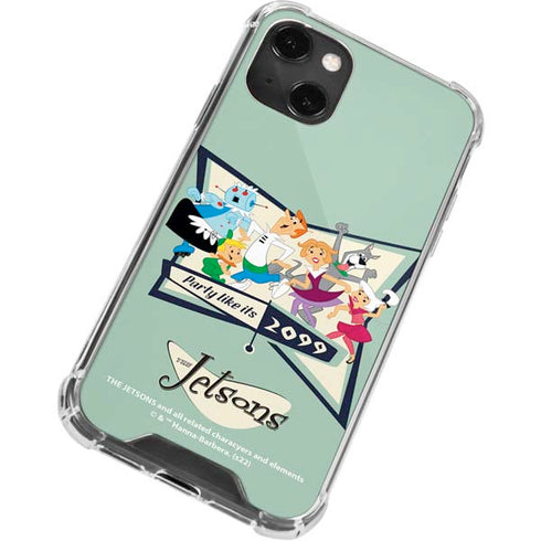 The Jetsons Party Like Its 2099 iPhone 14 Plus Clear Case