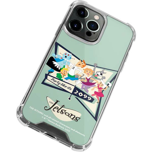 The Jetsons Party Like Its 2099 iPhone 14 Pro Clear Case