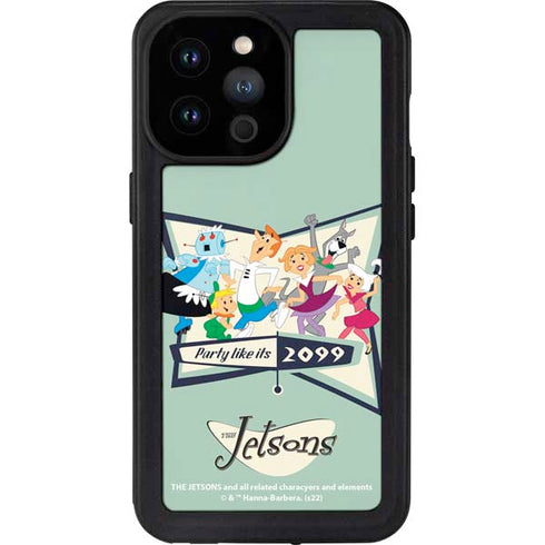 The Jetsons Party Like Its 2099 iPhone 14 Pro Max Waterproof Case