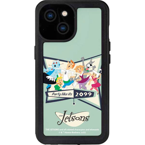 The Jetsons Party Like Its 2099 iPhone 15 Waterproof Case