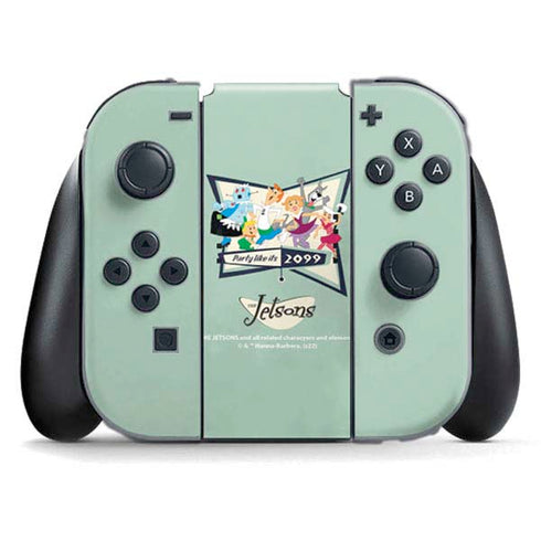 The Jetsons Party Like Its 2099 Nintendo Switch (2017-2021) Joy-Con Controller Skin