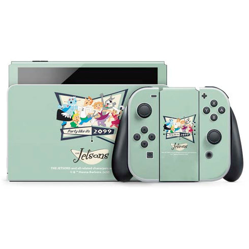 The Jetsons Party Like Its 2099 Nintendo Switch OLED (2021) Skin