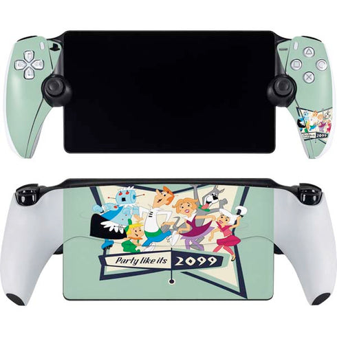 The Jetsons Party Like Its 2099 PlayStation Portal Remote Player Skin
