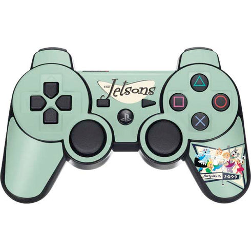 The Jetsons Party Like Its 2099 PS3 Dual Shock wireless controller Skin