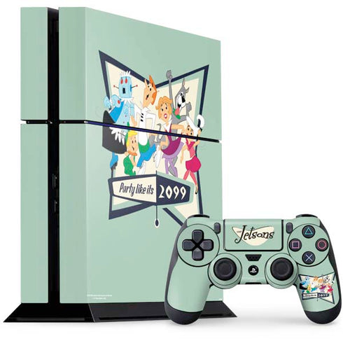 The Jetsons Party Like Its 2099 PS4 Console and Controller Bundle Skin