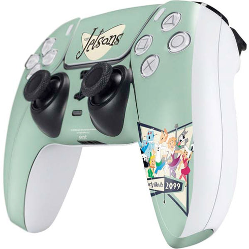 The Jetsons Party Like Its 2099 PS5 Controller Skin