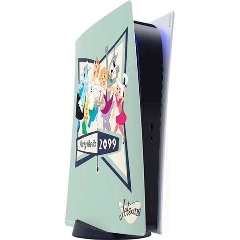The Jetsons Party Like Its 2099 PS5 Digital Edition Console Skin