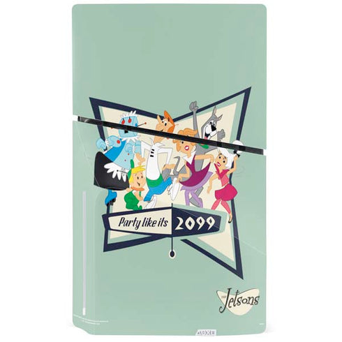 The Jetsons Party Like Its 2099 PS5 Slim Disk Bundle Skin