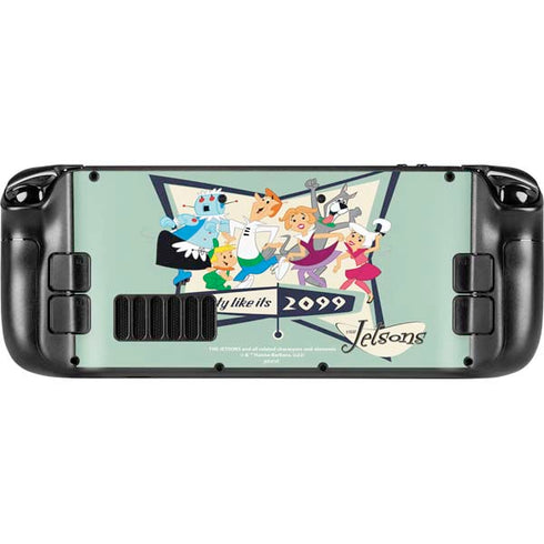 The Jetsons Party Like Its 2099 Steam Deck Handheld Gaming Computer Skin