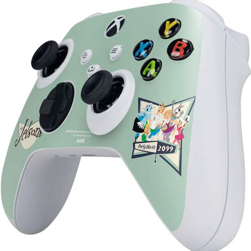 The Jetsons Party Like Its 2099 Xbox Series S Controller Skin