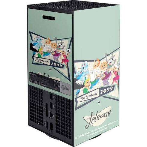 The Jetsons Party Like Its 2099 Xbox Series X Console Skin